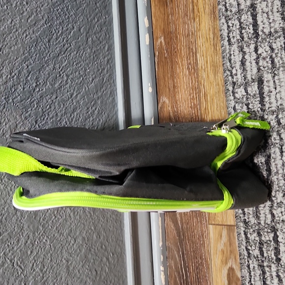 NWOT Polar Pack Neon Lime Green Gray Camo Insulated Lunchbox - Picture 4 of 9